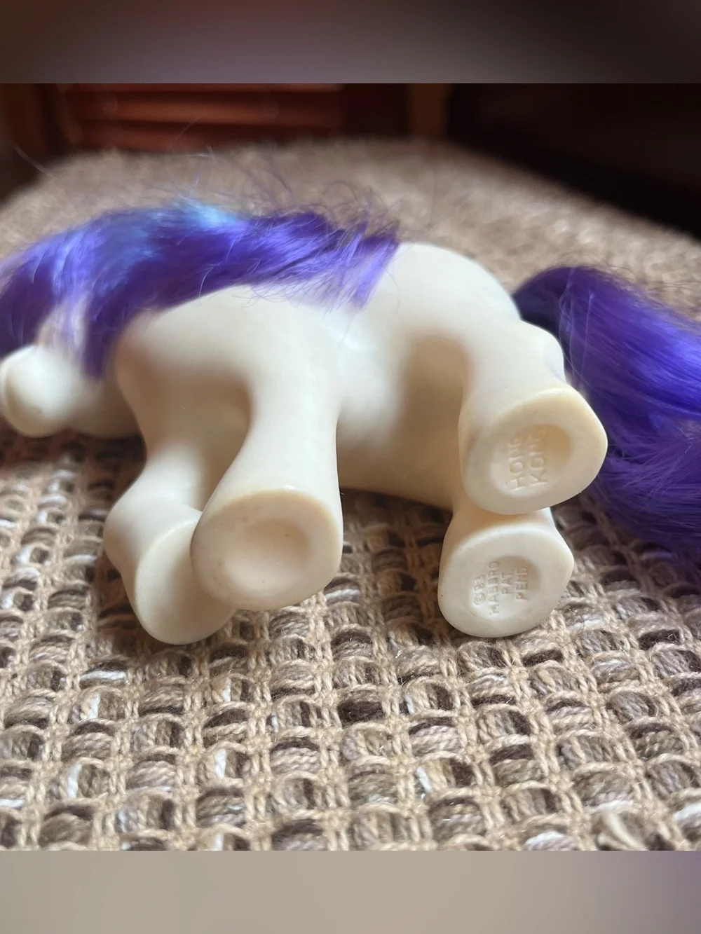 Vintage My Little Pony So Soft Best Wishes Glory Birthflower Sunlight Rainbow